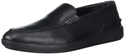 Hush Puppies Men's Finley Loafer, Black Leather, 10