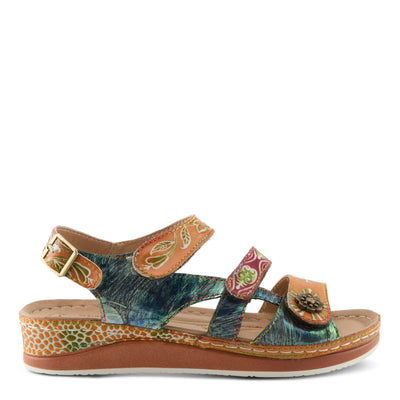 L�Artiste by Spring Step Women's Sumacah-cam Slide Sandal, Camel, 35 EU/5 M US