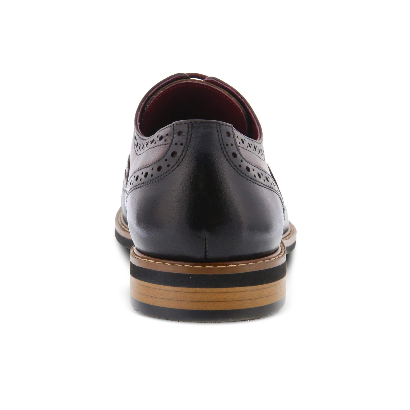 Spring Step Men's Niko Lace-Up Shoe Brown Multi EU 40 / US 7-7.5