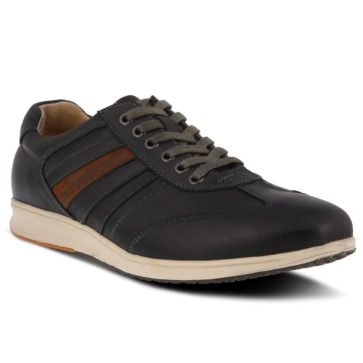 Spring Step Men's Jerome Lace-up Shoe Grey EU 41 / US 8-8.5