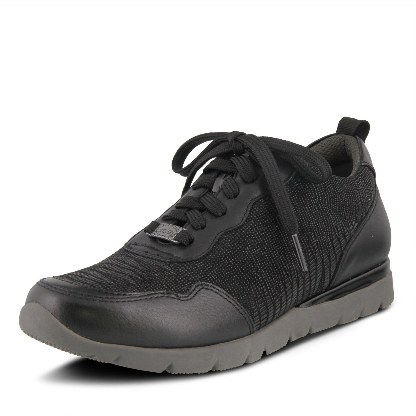 Spring Step Women's NYLLA Oxford, Black, 6.5-7