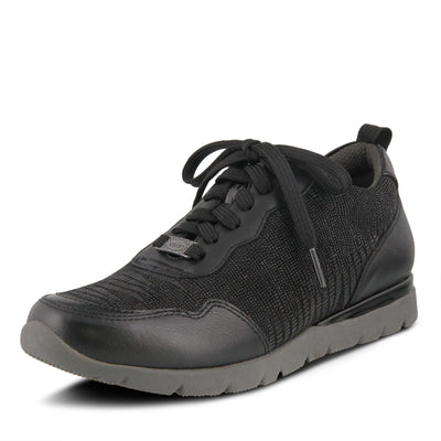 Spring Step Women's NYLLA Oxford, Black, 6.5-7