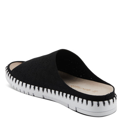 PATRIZIA Women's CANOPY Slide Flat Sandals Black EU 41 / US 9.5-10