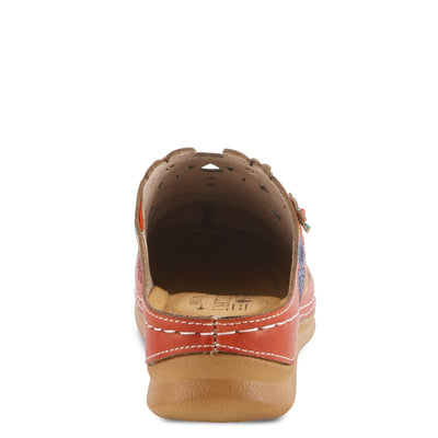 Spring Step L'Artiste Women's Augi Clog Blue Multi EU 36 / US 5.5-6