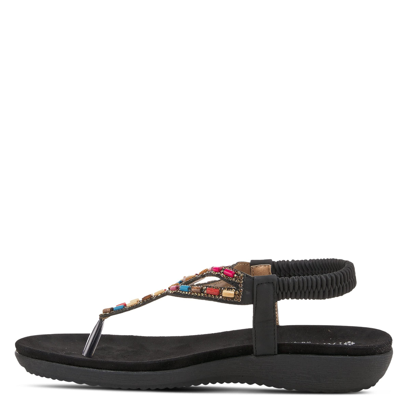 PATRIZIA Women's Crema Slingback Sandal Black EU 40 / US 9