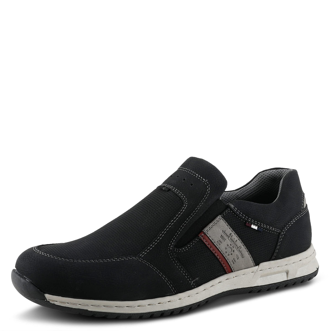 Spring Step Men's Hoover Slip-On Shoe Black EU 41 / US 8-8.5