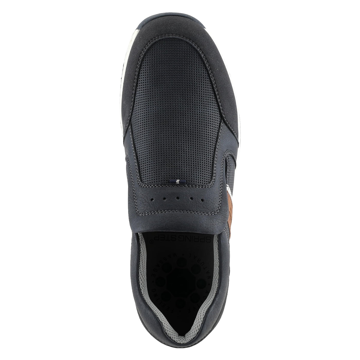 Spring Step Men's Hoover Slip-On Shoe Navy EU 43 / US 9.5-10