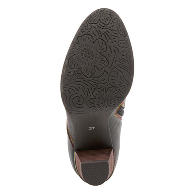 L'Artiste by Spring Step Captivate Black Multi EU 37 (US Women's 6.5-7) M