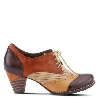 Spring Step L'Artiste Women's Bardot Pump Brown Nubuck EU 41 / US 9.5-10