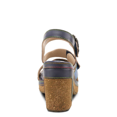 L'Artiste Women's Confident Blue Multi 10 B(M) US