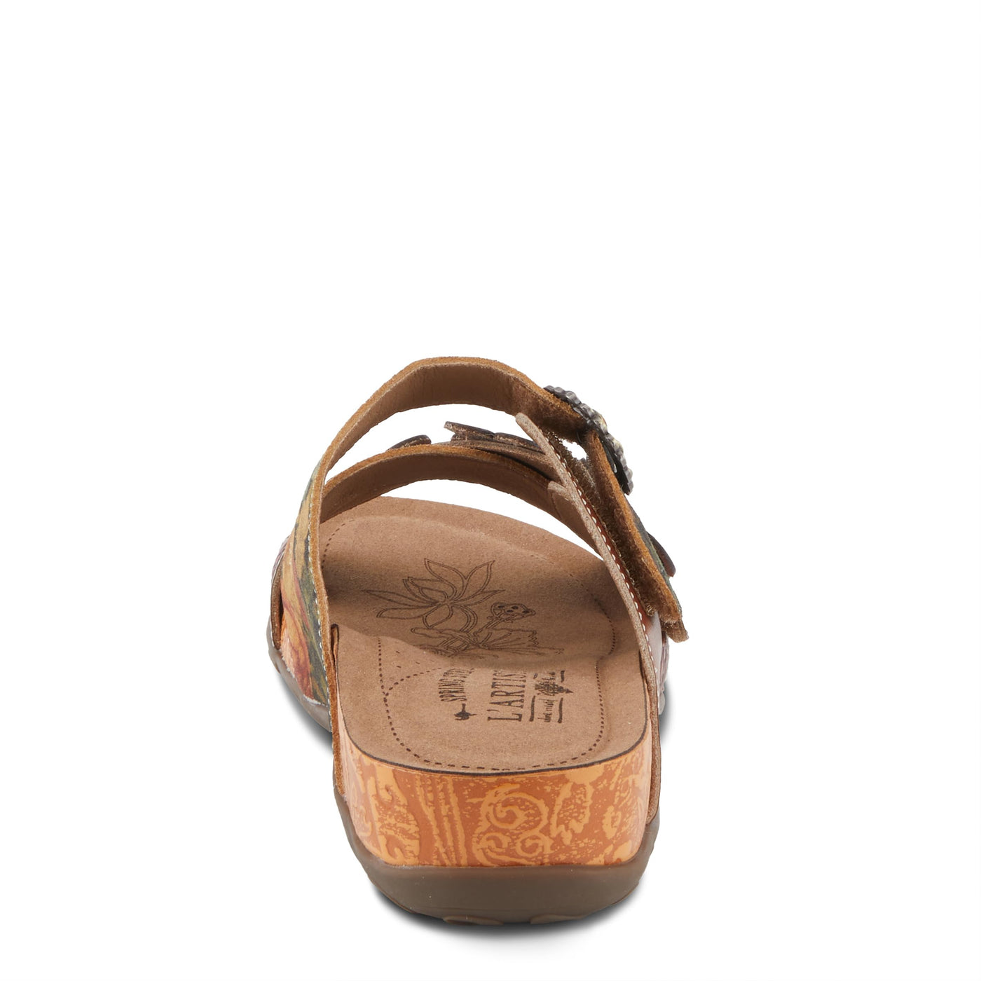 L'Artiste by Spring Step Women's Caelana Sandal, Brown Multi, 9