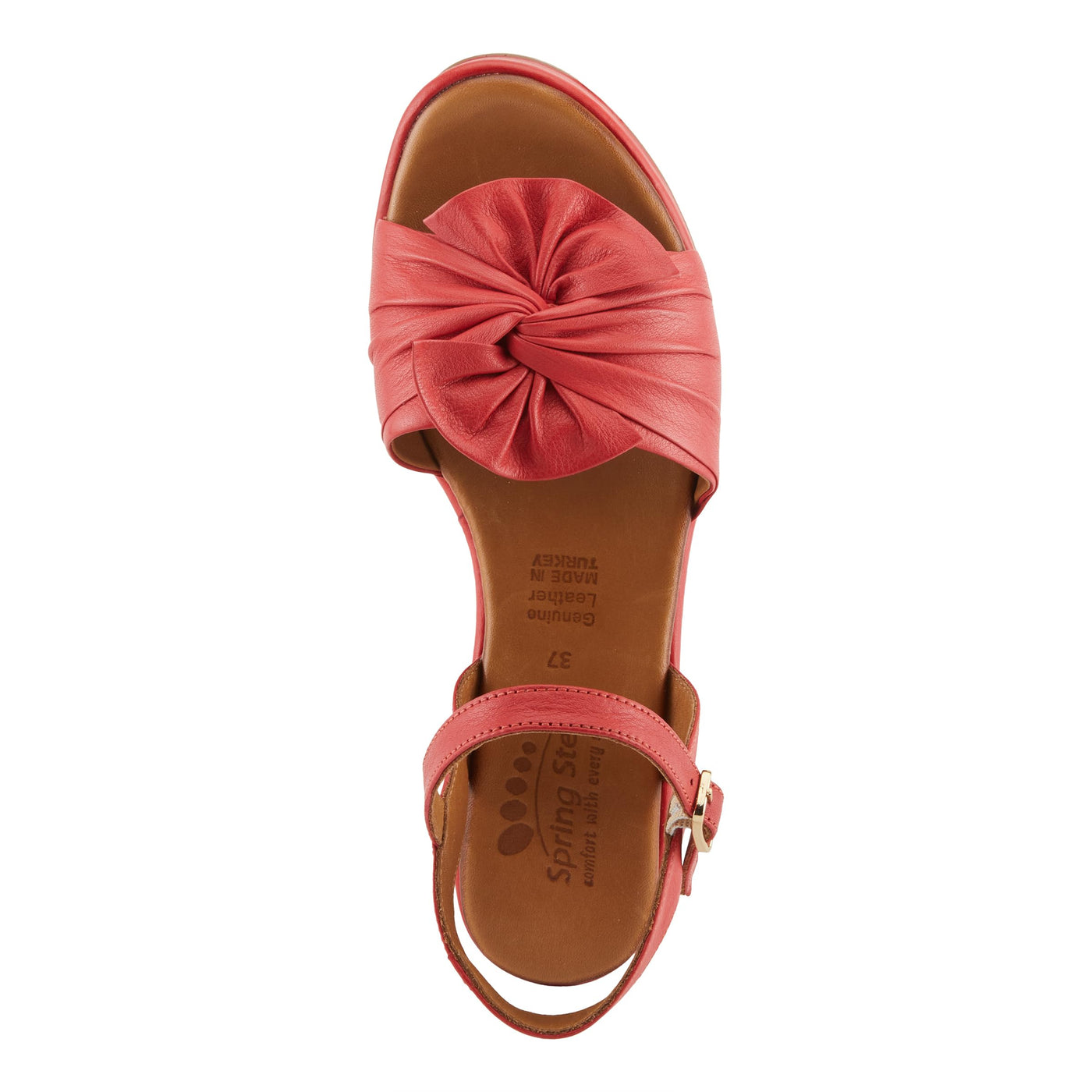 Spring Step Women's Wakefield Sandal, Light Red, 6.5-7