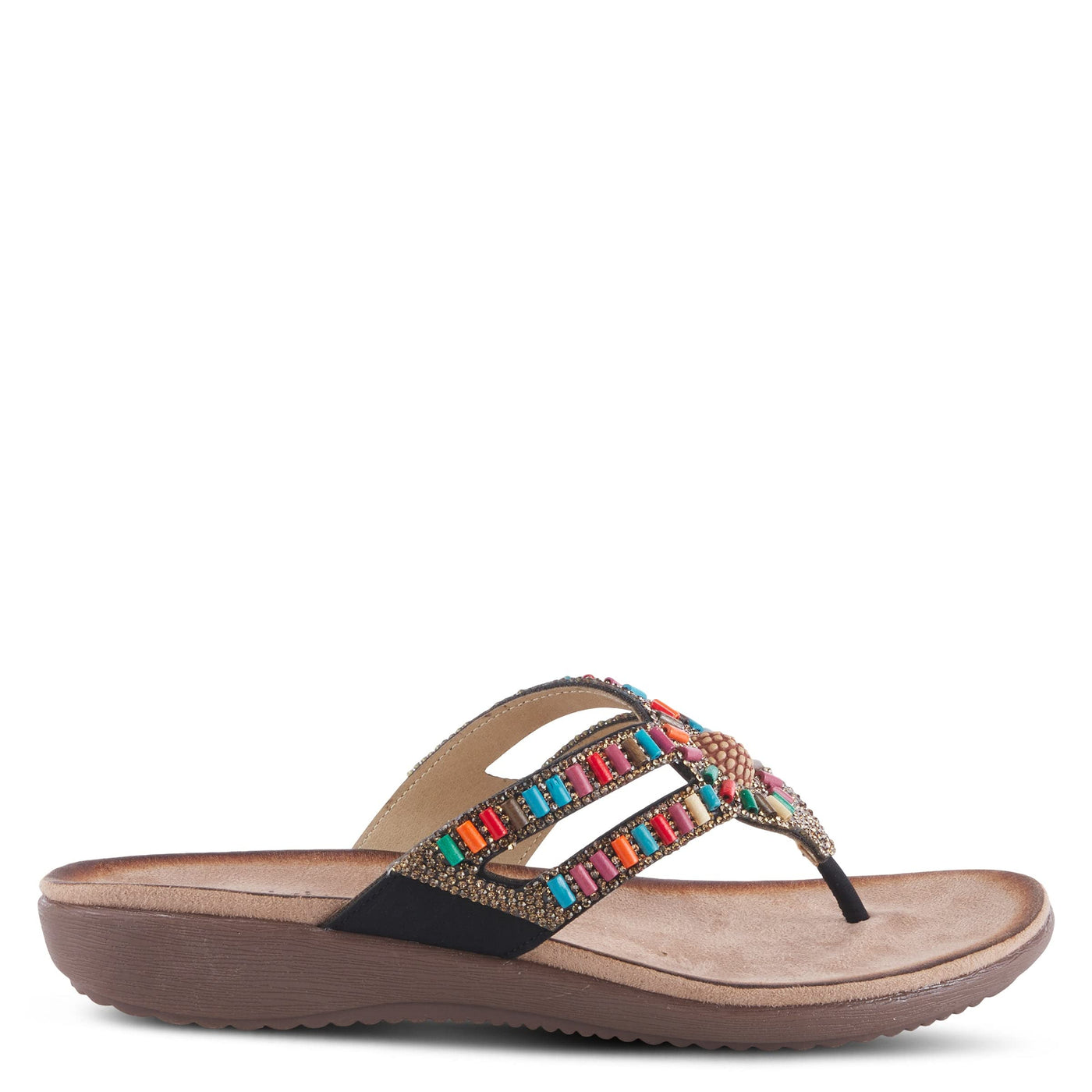 PATRIZIA Women's Tamora Slide Sandal Black EU 39 / US 8.5