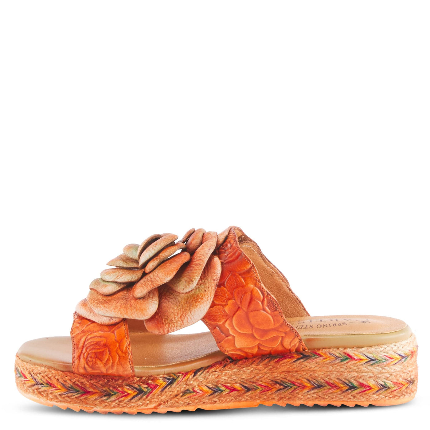 L'Artiste by Spring Step Balharbor Orange EU 38 (US Women's 7.5-8) M