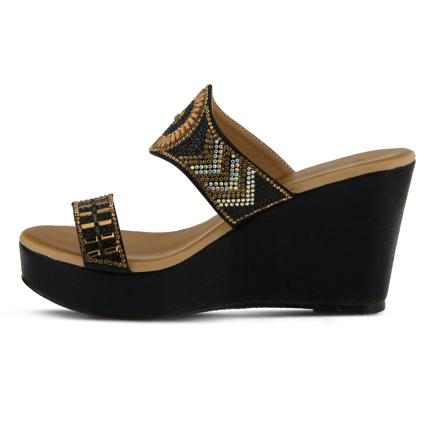 Patrizia Women's Heena Slide Sandal, Black, 10.5-11