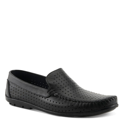 Spring Step Men's Crispin Slip-On Shoe Black EU 40 / US 7-7.5
