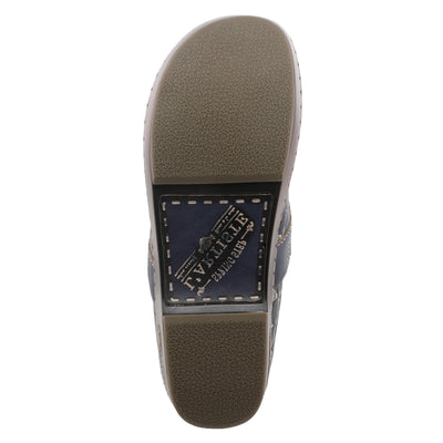 Spring Step L'Artiste Women's Elkayjay Clogs Navy Multi EU 37 / US 6.5-7
