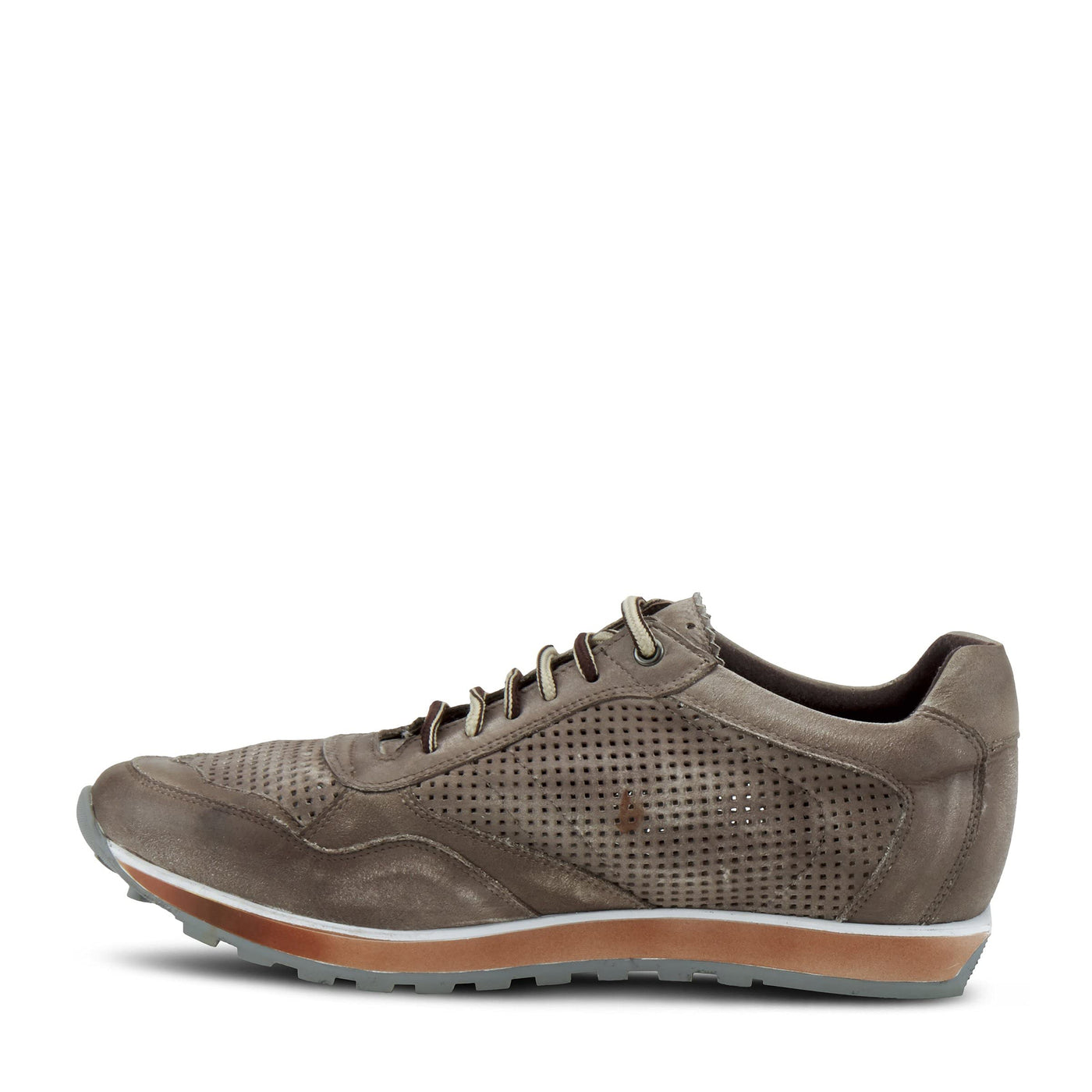 Spring Step Men's Vitale Lace-Up Shoe Brown EU 41 / US 8-8.5