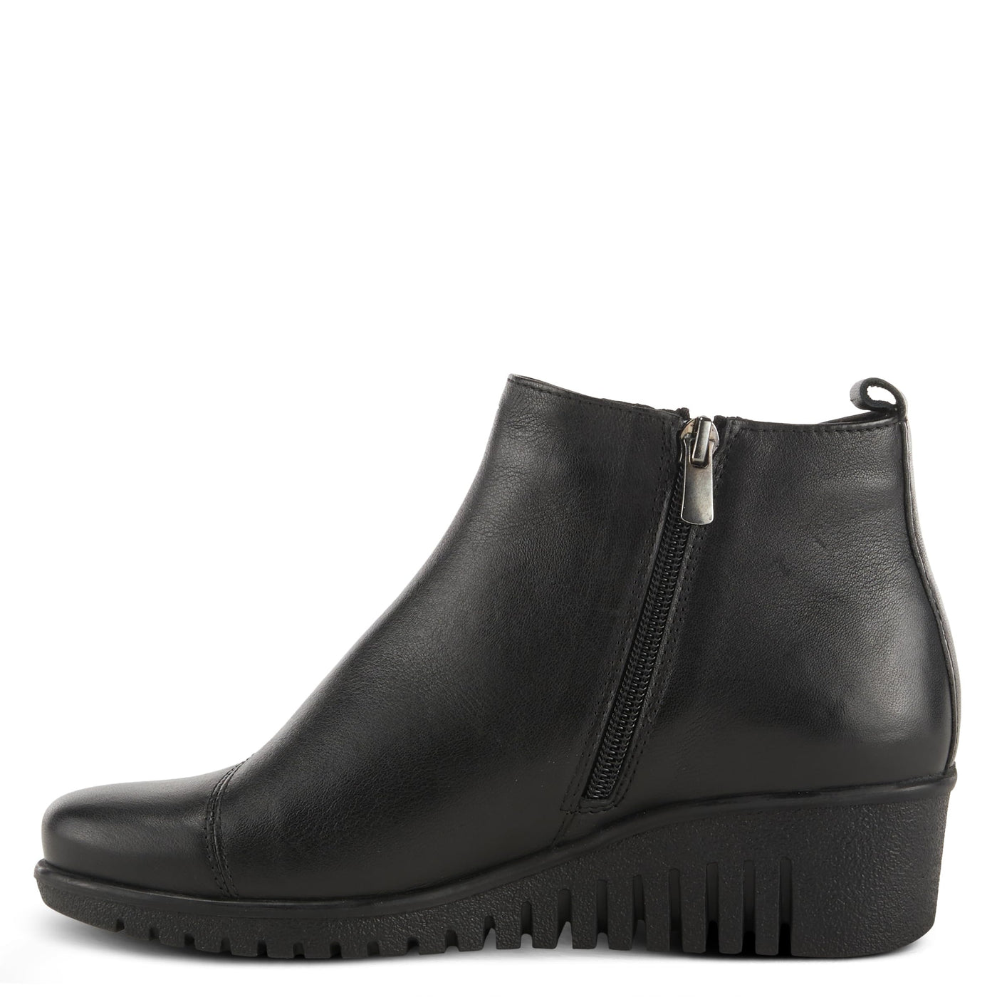 Spring Step Women's Aaronela Leather Bootie Black EU 41 / US 9.5-10