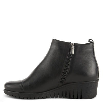 Spring Step Women's Aaronela Leather Bootie Black EU 41 / US 9.5-10
