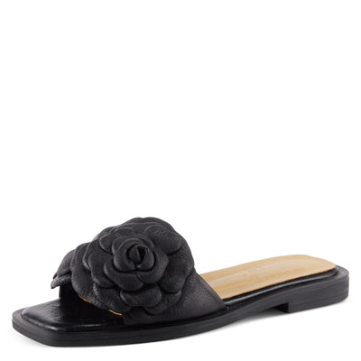 Spring Step Women's Domonique Slide Sandal Black EU 37 / US 6.5-7