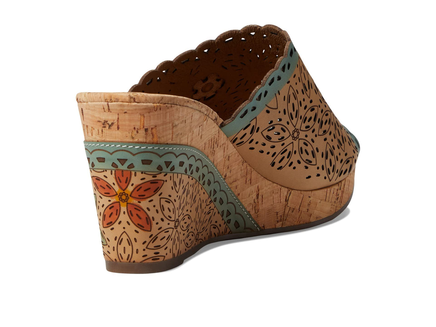 Spring Step L'Artiste Women's Annamaria Sandals Beige Multi EU 39 / US 8.5