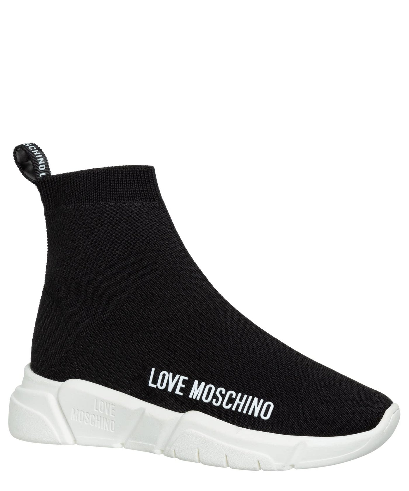 Love Moschino Women high-top Sneakers Black 6 US