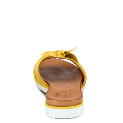 Spring Step Women's Lavona Sandal, Yellow, 5.5-6