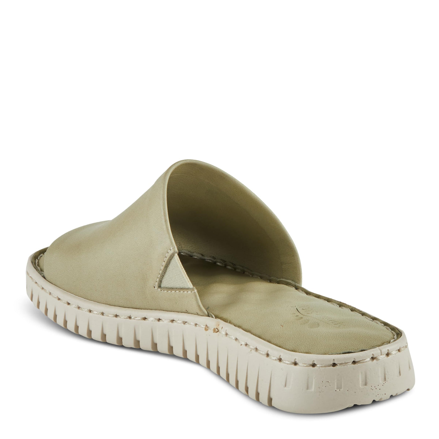 Spring Step NAPPA Women's Soft Leather Slip-On - Cushioned Footbed, Elastic Gore, Maximum Flexibility Olive Green EU 41 / US 9.5-10