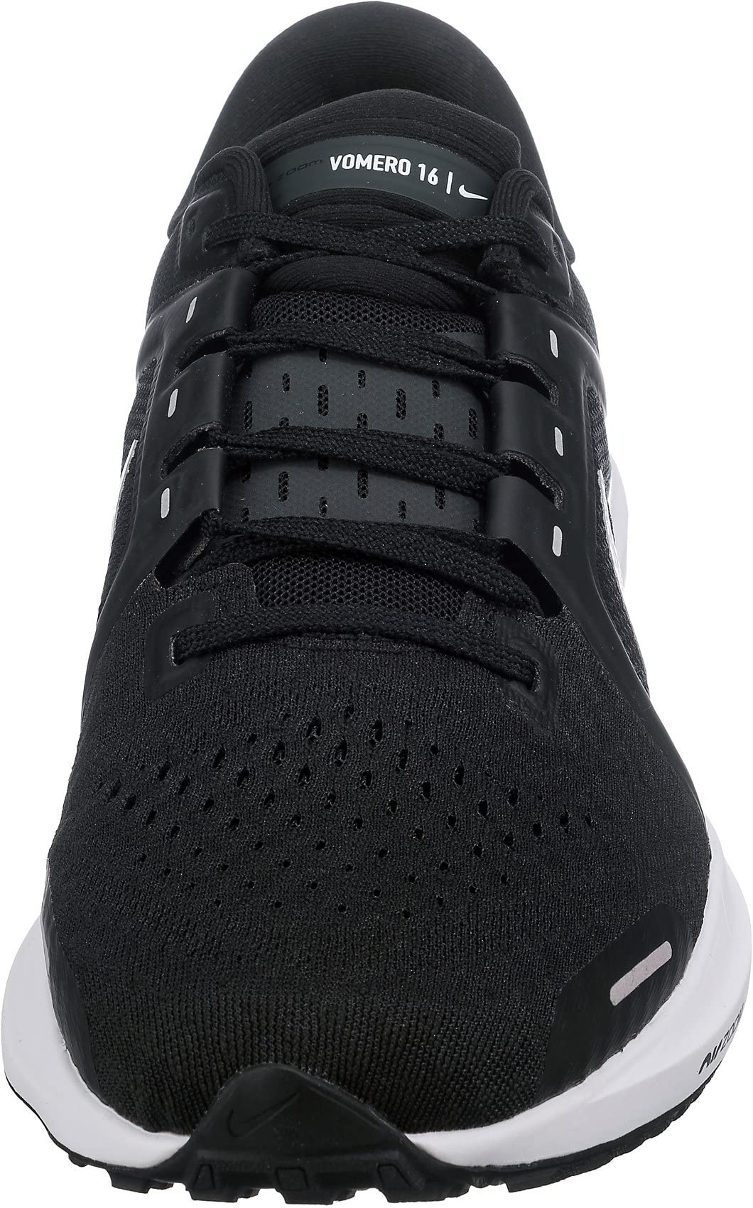 Nike Men's Air Zoom Vomero 16 Running Shoe, Black/White/Anthracite, 8.5