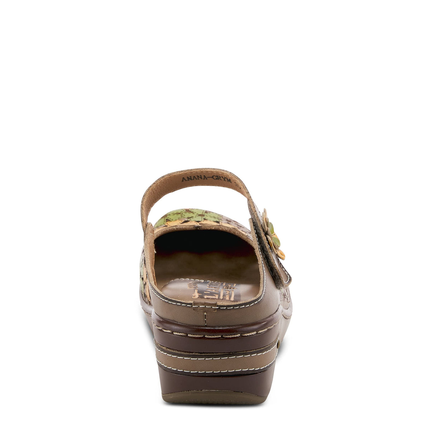 Spring Step L'Artiste Women's Anana Mary-Jane Shoe Grey Multi EU 35 / US 5