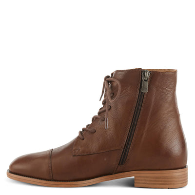 Spring Step Women's Mirandola Leather Bootie Brown EU 42 / US 10.5-11