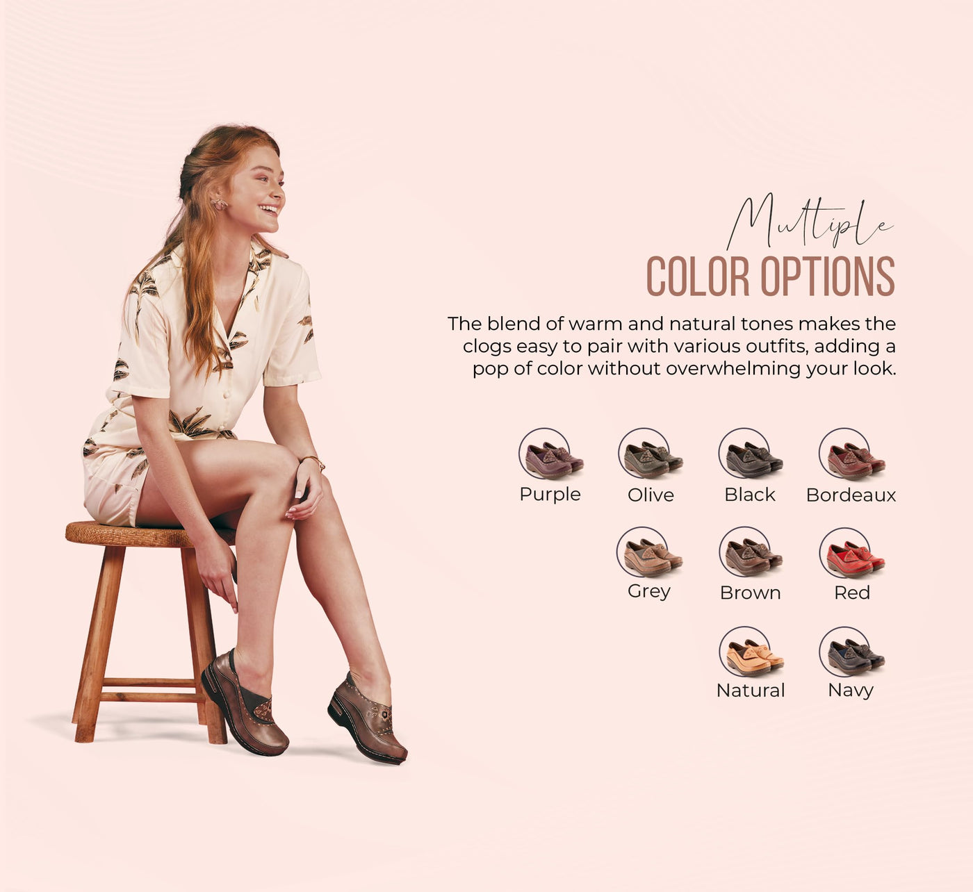 L'artiste by Spring Step Women's Burbank Mule, Purple, 40 EU/9 M US