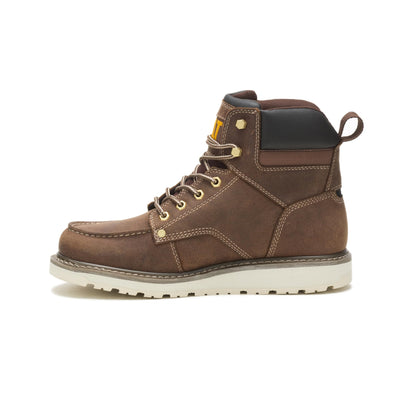 Cat Footwear Men's Calibrate Construction Boot, Khaki, 8
