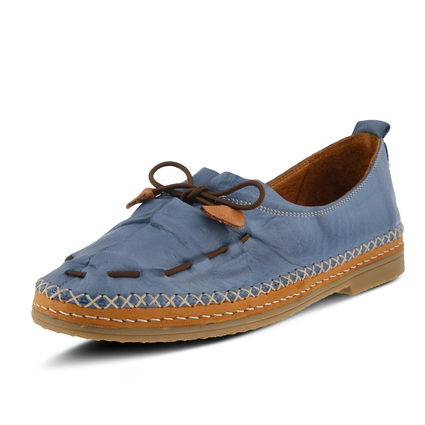 Spring Step Women's Berna Loafer, Blue, 6.5-7