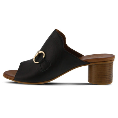 Spring Step Women's DEISYLUV Sandal, Black, 5.5-6
