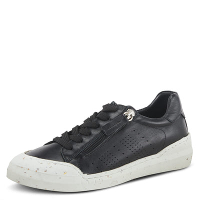 Spring Step Women's Rantana Fashion Sneakers Shoe Black EU 38 / US 7.5-8
