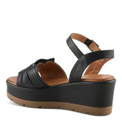 Spring Step Women's Wakefield Sandal, Black, 5.5-6