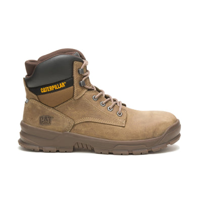 Cat Footwear Men's MOBILIZE Alloy Toe Industrial Boot, Fossil, 9