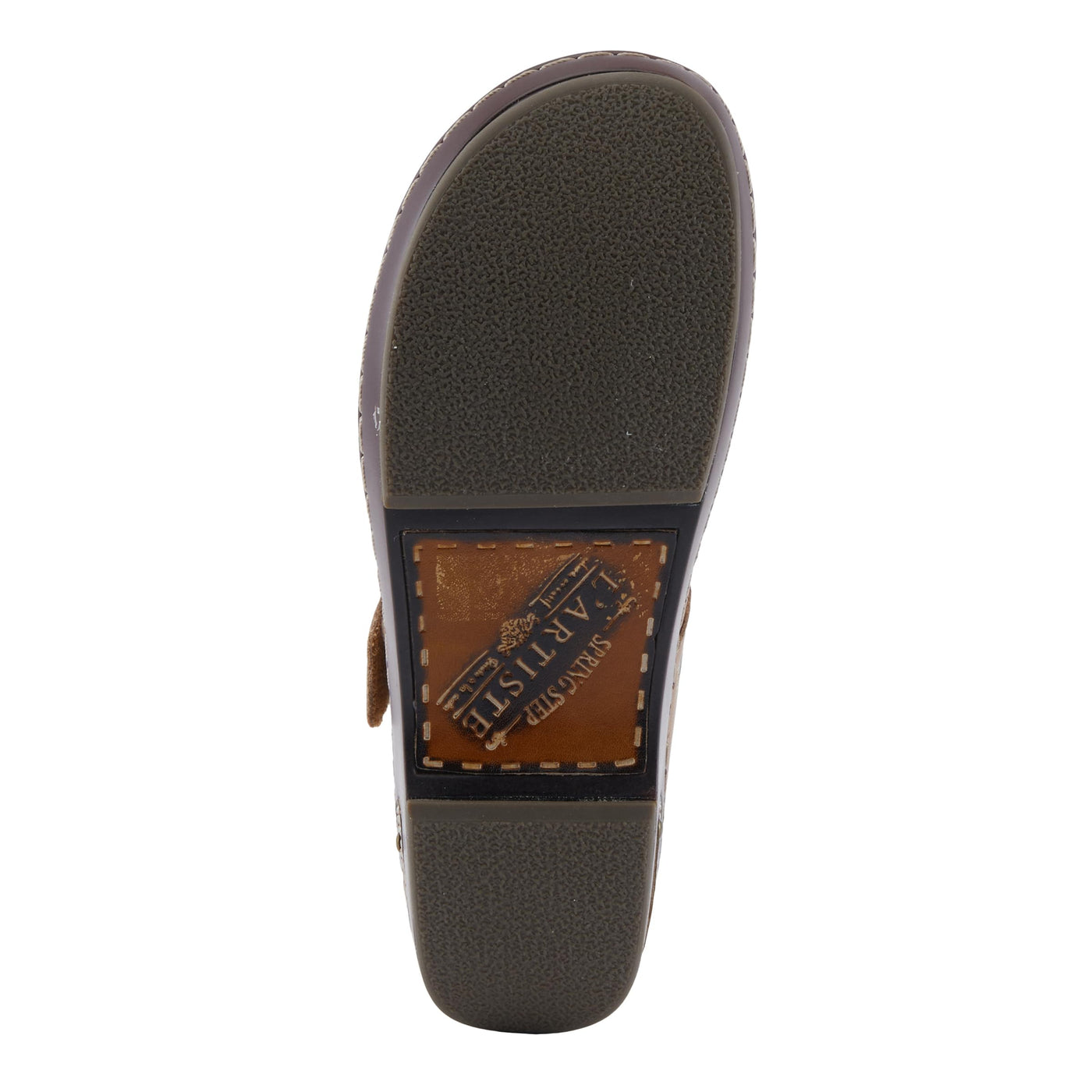 L'Artiste by Spring Step Women's Flochino Clog, Tan Multi, 5