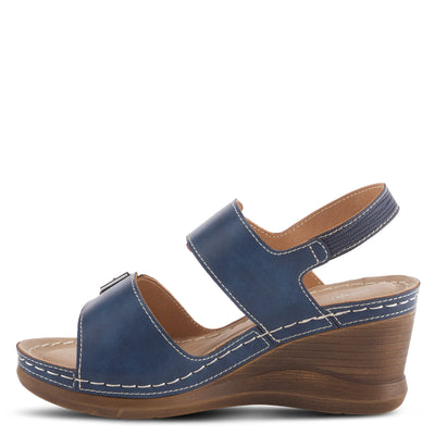 PATRIZIA Women's Tavlin Slingback Sandal Navy EU 40 / US 9