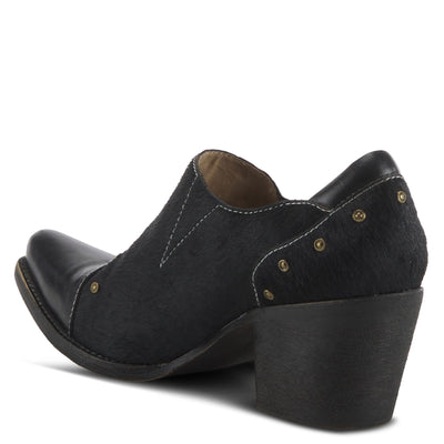 Spring Step L'Artiste Women's Empowerite Hair-On-Hide Shootie Black EU 37 / US 6.5-7