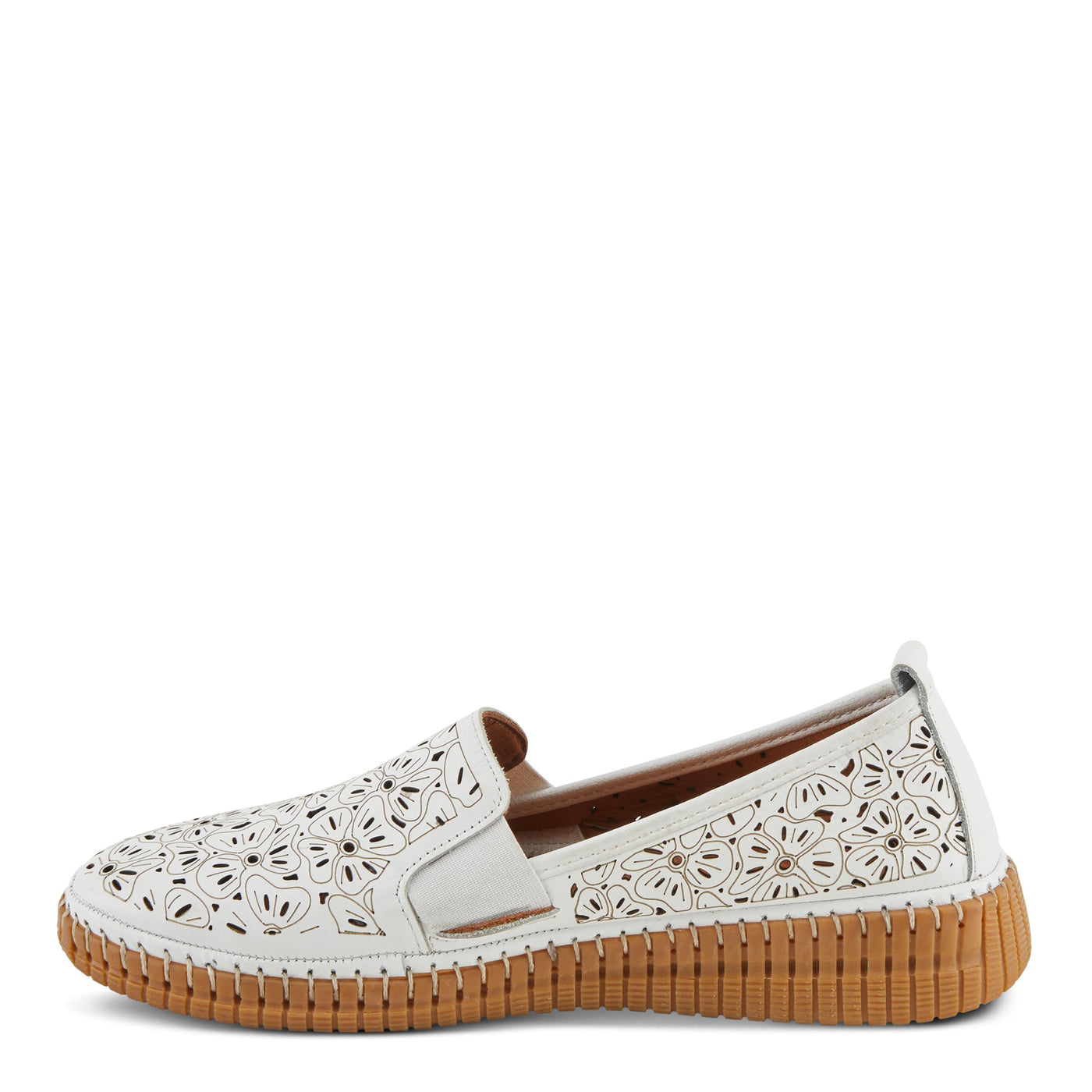 Spring Step Women's Jookin-W Loafer Flat, White, 6