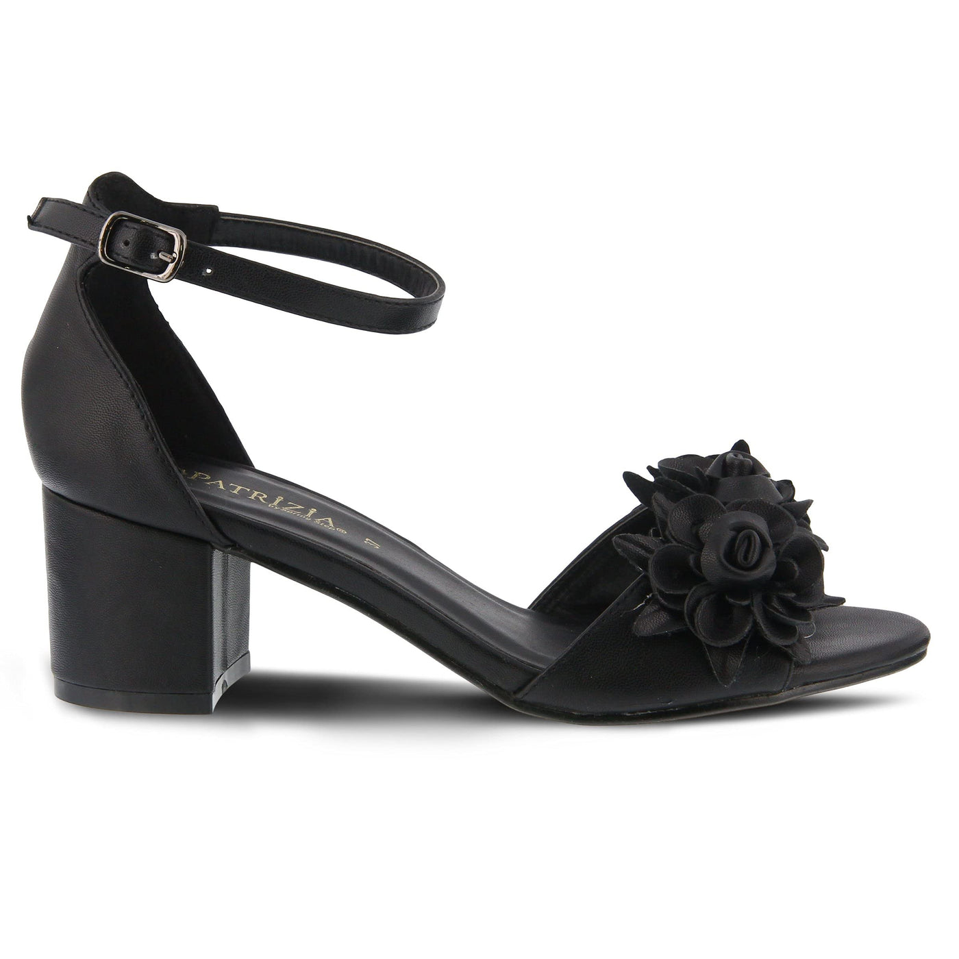 PATRIZIA Women's Tomika Sandals Black EU 38 / US 7.5-8