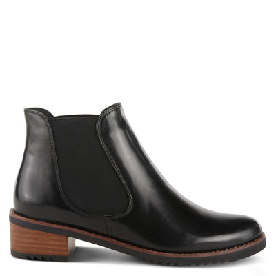 Spring Step Women's Vita Leather Bootie Black EU 39 / US 8.5