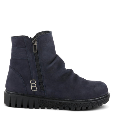 Spring Step Women's Addlyn Nubuck Leather Bootie Navy Nubuck EU 42 / US 10.5-11
