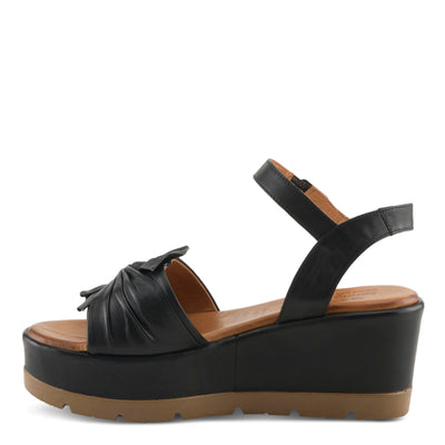 Spring Step Women's Wakefield Sandal, Black, 9