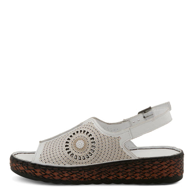 Spring Step Women's Cordero Sandal, White, 8.5