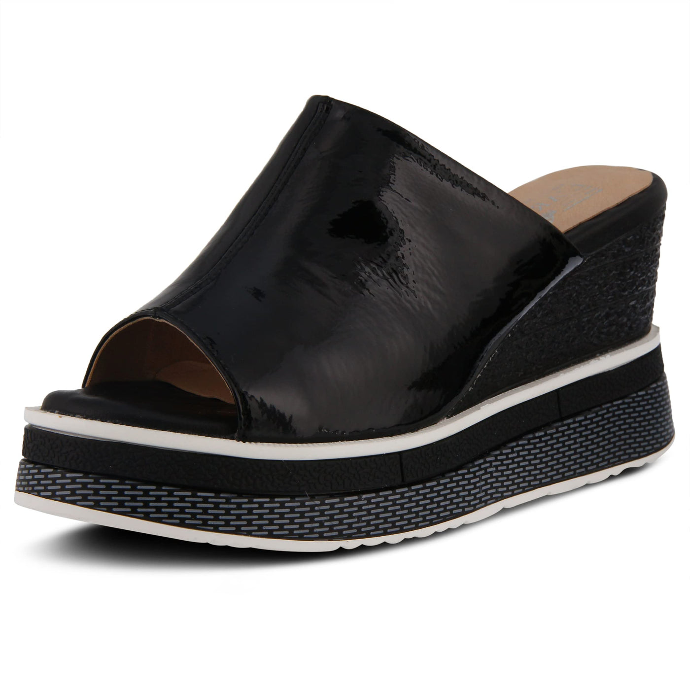L�Artiste by Spring Step Women's ALURRIN Platform, Black, 9