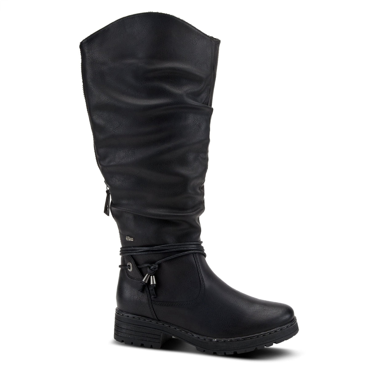 Spring Step womens Mid Calf Boot, Black, 9.5-10 US